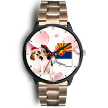 Load image into Gallery viewer, Beagle Dog On Christmas Arizona Wrist Watch-Free Shipping