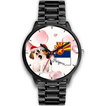 Load image into Gallery viewer, Beagle Dog On Christmas Arizona Wrist Watch-Free Shipping