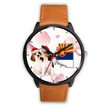 Load image into Gallery viewer, Beagle Dog On Christmas Arizona Wrist Watch-Free Shipping