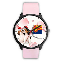Load image into Gallery viewer, Beagle Dog On Christmas Arizona Wrist Watch-Free Shipping