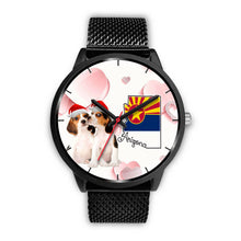 Load image into Gallery viewer, Beagle Dog On Christmas Arizona Wrist Watch-Free Shipping