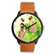 Load image into Gallery viewer, Belgian Malinois Dog On Christmas Alabama Wrist Watch-Free Shipping