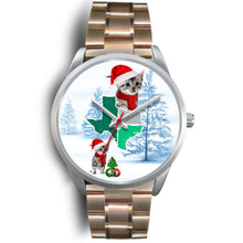 Load image into Gallery viewer, American Shorthair Cat Texas Christmas Special Wrist Watch-Free Shipping