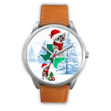 Load image into Gallery viewer, American Shorthair Cat Texas Christmas Special Wrist Watch-Free Shipping