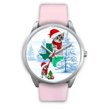 Load image into Gallery viewer, American Shorthair Cat Texas Christmas Special Wrist Watch-Free Shipping