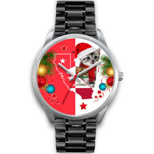 Load image into Gallery viewer, American Shorthair Cat California Christmas Special Wrist Watch-Free Shipping