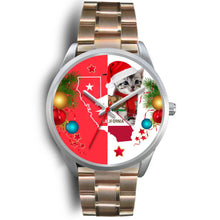Load image into Gallery viewer, American Shorthair Cat California Christmas Special Wrist Watch-Free Shipping