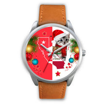 Load image into Gallery viewer, American Shorthair Cat California Christmas Special Wrist Watch-Free Shipping