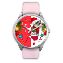 Load image into Gallery viewer, American Shorthair Cat California Christmas Special Wrist Watch-Free Shipping