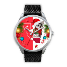 Load image into Gallery viewer, American Shorthair Cat California Christmas Special Wrist Watch-Free Shipping