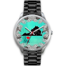 Load image into Gallery viewer, Black Labrador Dog Virginia Christmas Special Wrist Watch-Free Shipping