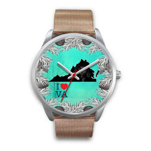 Load image into Gallery viewer, Black Labrador Dog Virginia Christmas Special Wrist Watch-Free Shipping