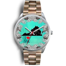 Load image into Gallery viewer, Black Labrador Dog Virginia Christmas Special Wrist Watch-Free Shipping