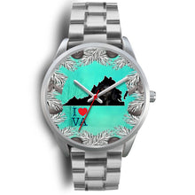 Load image into Gallery viewer, Black Labrador Dog Virginia Christmas Special Wrist Watch-Free Shipping