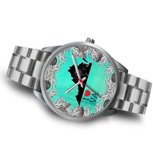 Load image into Gallery viewer, Black Labrador Dog Virginia Christmas Special Wrist Watch-Free Shipping