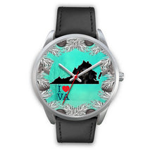 Load image into Gallery viewer, Black Labrador Dog Virginia Christmas Special Wrist Watch-Free Shipping