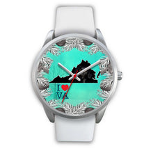 Load image into Gallery viewer, Black Labrador Dog Virginia Christmas Special Wrist Watch-Free Shipping