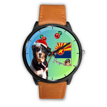 Load image into Gallery viewer, Bernese Mountain Dog On Christmas Arizona Wrist Watch-Free Shipping