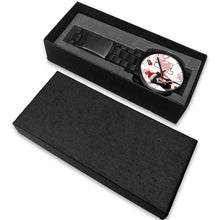 Load image into Gallery viewer, Bernese Mountain Dog On Christmas Alabama Wrist Watch-Free Shipping