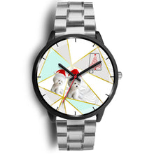 Load image into Gallery viewer, Bichon Frise Dog On Christmas Alabama Wrist Watch-Free Shipping