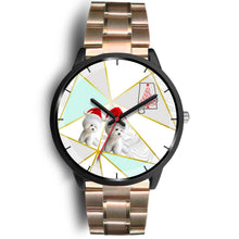 Load image into Gallery viewer, Bichon Frise Dog On Christmas Alabama Wrist Watch-Free Shipping