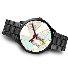 Load image into Gallery viewer, Bichon Frise Dog On Christmas Alabama Wrist Watch-Free Shipping