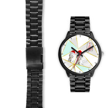 Load image into Gallery viewer, Bichon Frise Dog On Christmas Alabama Wrist Watch-Free Shipping