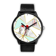 Load image into Gallery viewer, Bichon Frise Dog On Christmas Alabama Wrist Watch-Free Shipping