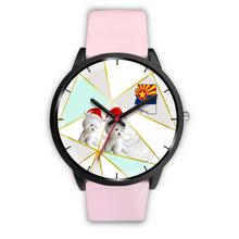 Load image into Gallery viewer, Bichon Frise On Christmas Arizona Wrist Watch-Free Shipping