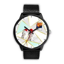 Load image into Gallery viewer, Bichon Frise On Christmas Arizona Wrist Watch-Free Shipping