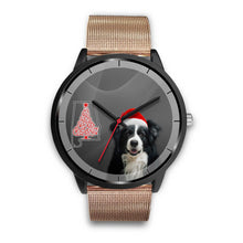 Load image into Gallery viewer, Border Collie On Christmas Alabama Wrist Watch-Free Shipping