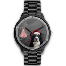 Load image into Gallery viewer, Border Collie On Christmas Alabama Wrist Watch-Free Shipping