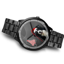 Load image into Gallery viewer, Border Collie On Christmas Alabama Wrist Watch-Free Shipping
