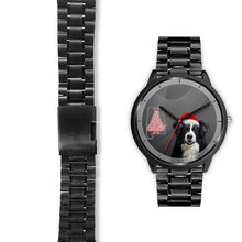 Load image into Gallery viewer, Border Collie On Christmas Alabama Wrist Watch-Free Shipping
