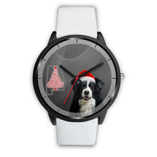 Load image into Gallery viewer, Border Collie On Christmas Alabama Wrist Watch-Free Shipping