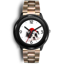 Load image into Gallery viewer, Boston Terrier Christmas Special Wrist Watch-Free Shipping