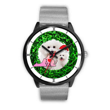Load image into Gallery viewer, Bichon Fries Dog Virginia Christmas Special Wrist Watch-Free Shipping