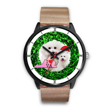 Load image into Gallery viewer, Bichon Fries Dog Virginia Christmas Special Wrist Watch-Free Shipping