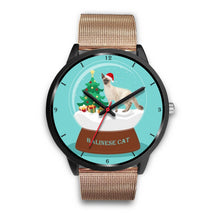 Load image into Gallery viewer, Balinese Cat Christmas Special Wrist Watch-Free Shipping