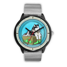 Load image into Gallery viewer, Alaskan Malamute Dog Virginia Christmas Special Wrist Watch-Free Shipping