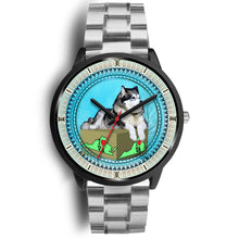 Load image into Gallery viewer, Alaskan Malamute Dog Virginia Christmas Special Wrist Watch-Free Shipping