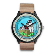 Load image into Gallery viewer, Alaskan Malamute Dog Virginia Christmas Special Wrist Watch-Free Shipping