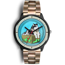 Load image into Gallery viewer, Alaskan Malamute Dog Virginia Christmas Special Wrist Watch-Free Shipping