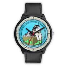 Load image into Gallery viewer, Alaskan Malamute Dog Virginia Christmas Special Wrist Watch-Free Shipping