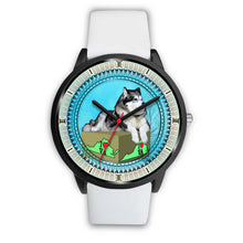 Load image into Gallery viewer, Alaskan Malamute Dog Virginia Christmas Special Wrist Watch-Free Shipping