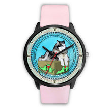 Load image into Gallery viewer, Alaskan Malamute Dog Virginia Christmas Special Wrist Watch-Free Shipping