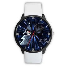 Load image into Gallery viewer, Black German Shepherd Dog New York Christmas Special Wrist Watch-Free Shipping