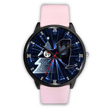 Load image into Gallery viewer, Black German Shepherd Dog New York Christmas Special Wrist Watch-Free Shipping