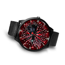 Load image into Gallery viewer, Black German Shepherd Dog Virginia Christmas Special Wrist Watch-Free Shipping