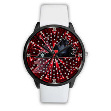 Load image into Gallery viewer, Black German Shepherd Dog Virginia Christmas Special Wrist Watch-Free Shipping
